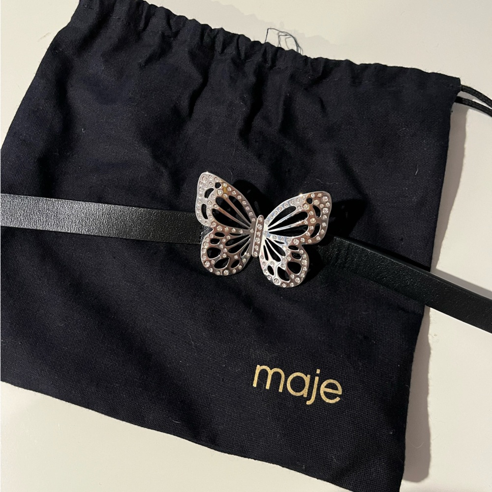 Maje Butterfly belt